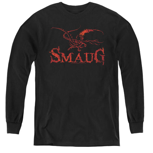 The Hobbit Dragon Youth Long Sleeve T-Shirt