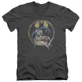 Batman Team V-Neck T-Shirt