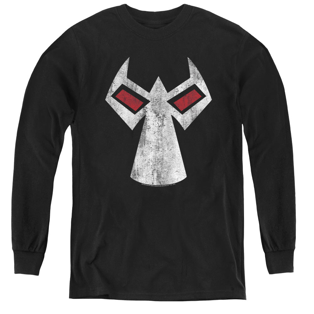 Batman Bane Mask Youth Long Sleeve T-Shirt