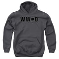 Batman Wwbd Mask Youth Hoodie