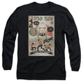 Star Trek Juan Ortiz The Gamesters of Triskelion Black Long Sleeve T-Shirt
