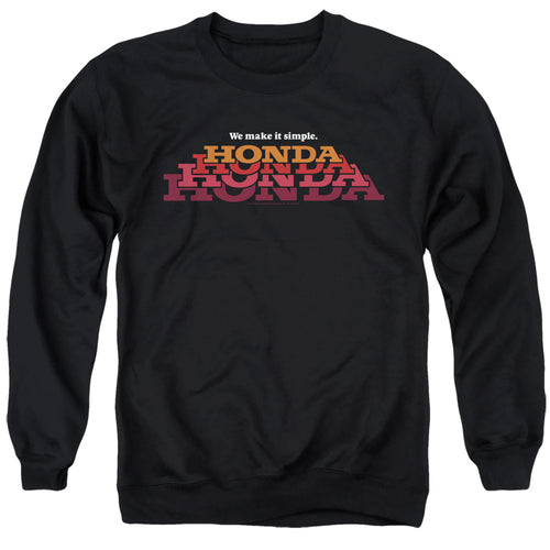 Honda Make It Simple Logo Crewneck Sweatshirt