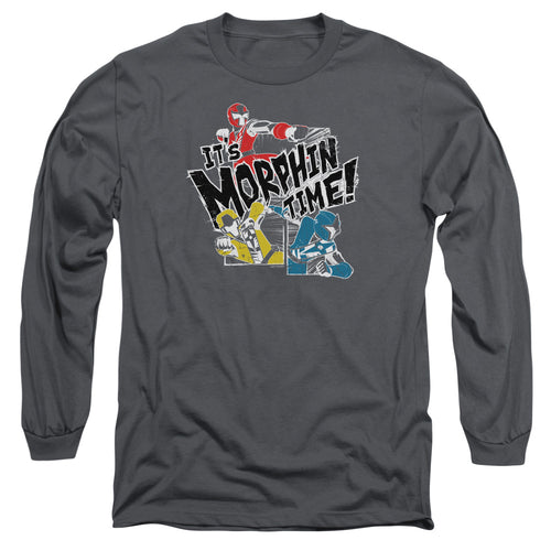 Power Rangers: Ninja Steel Panels Long Sleeve T-Shirt