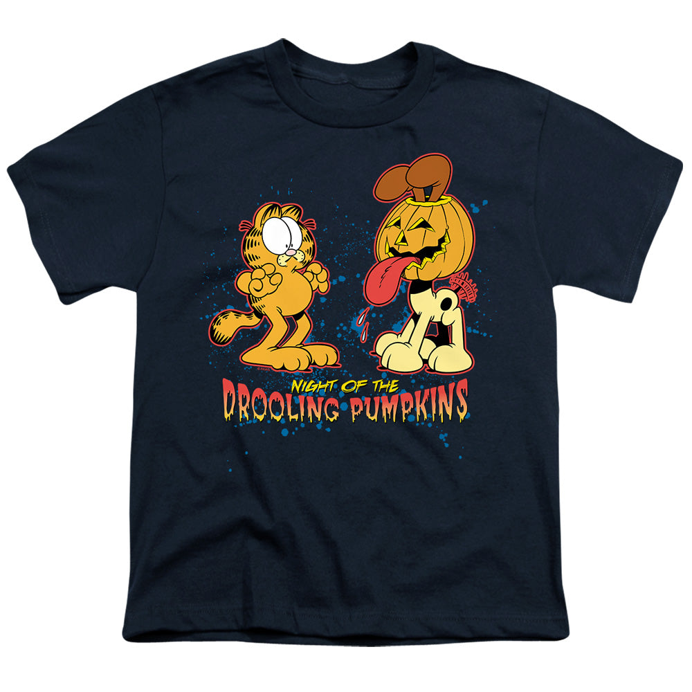 Garfield Drooling Pumpkins Youth/Toddler T-Shirt