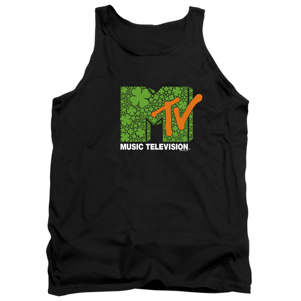 MTV ST. Patrick's Day Shamrock Logo Tank Top