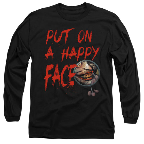 Batman Happy Face Long Sleeve T-Shirt