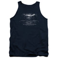 Batman v Superman Bw Logo Tank Top