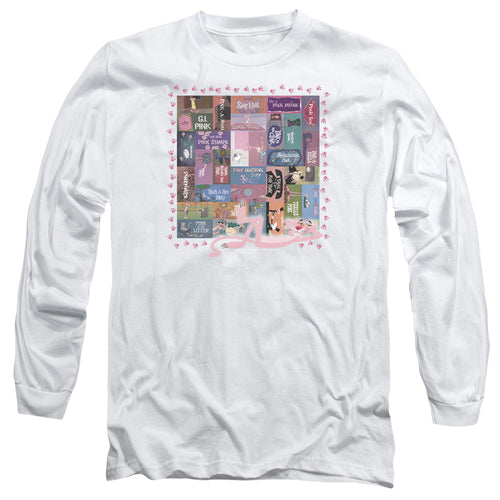 Pink Panther Vintage Titles Long Sleeve T-Shirt