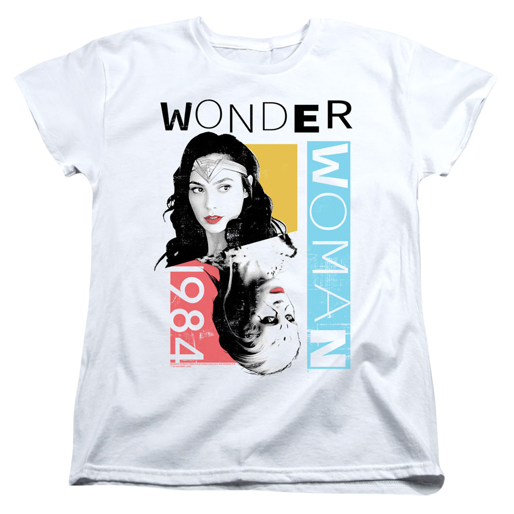 Wonder Woman 1984 Color Blocks Womens T-Shirt