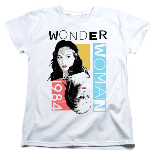 Wonder Woman 1984 Color Blocks Womens T-Shirt