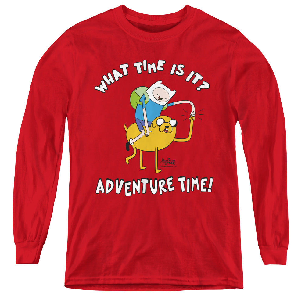 Adventure Time Ride Bump Youth Long Sleeve T-Shirt