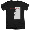 Bruce Lee Badass V-Neck T-Shirt