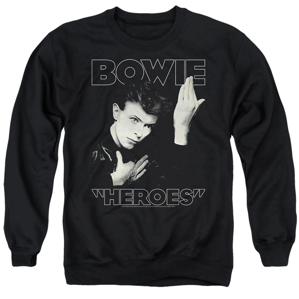 David Bowie Heroes Cover Crewneck Sweatshirt