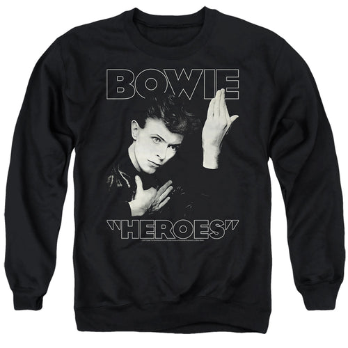 David Bowie Heroes Cover Crewneck Sweatshirt