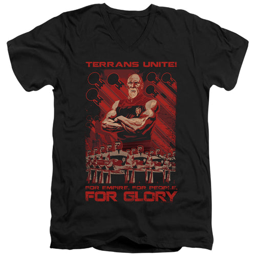 Star Trek Terrans Unite V-Neck T-Shirt