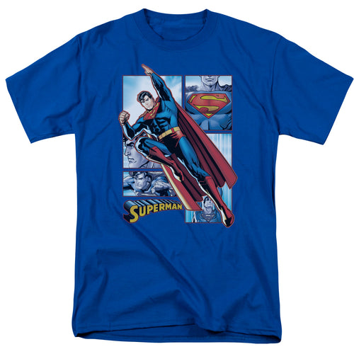 Justice League Superman Panels T-Shirt