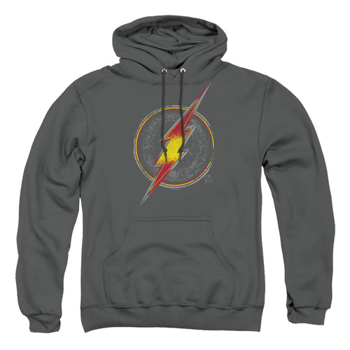 DC Comics Flash Busted Logo Pullover Hoodie