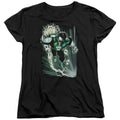 Justice League Emerald Energy Womens T-Shirt