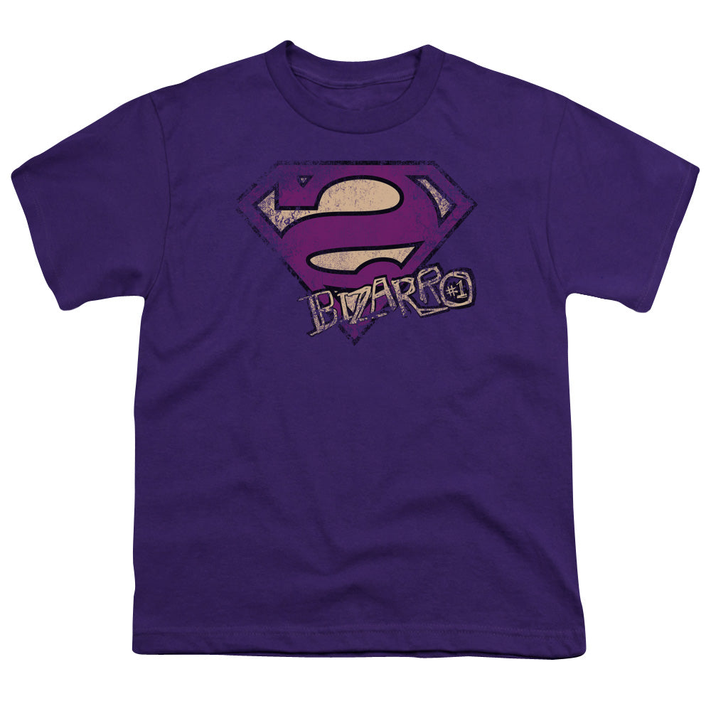 Superman Bizarro Logo Distressed Youth/Toddler T-Shirt