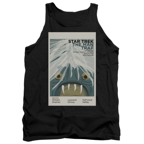 Star Trek The Man Trap Black Tank Top