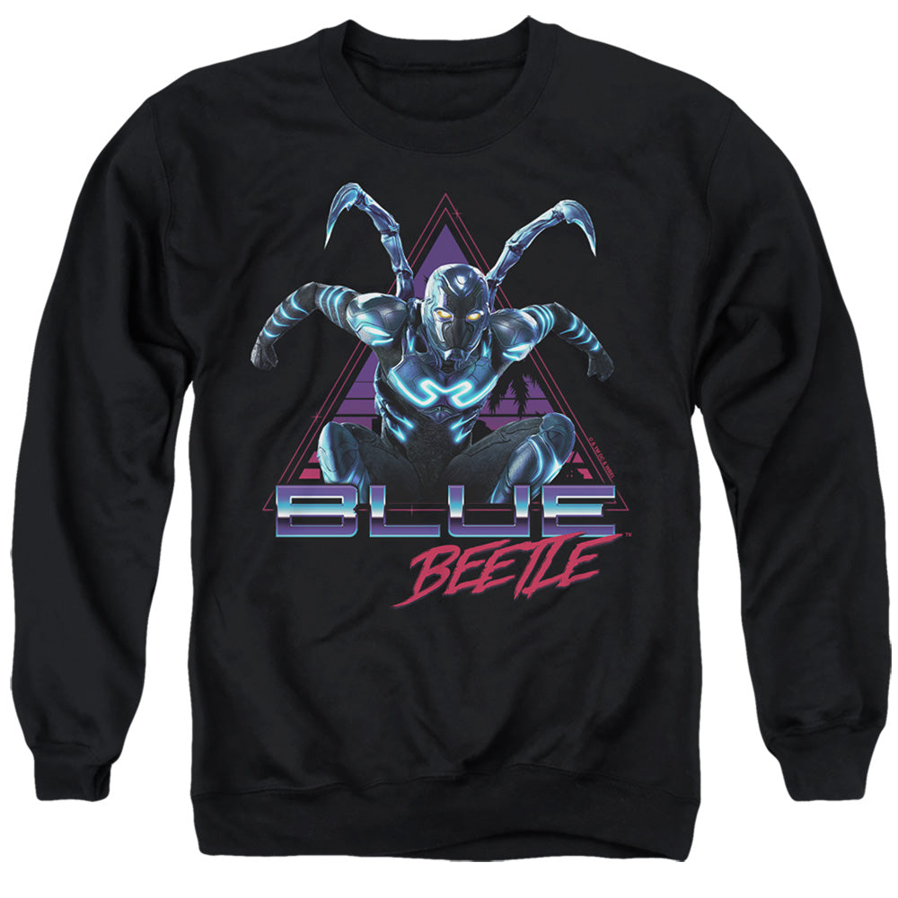 Blue Beetle Leaping Triangle Crewneck Sweatshirt