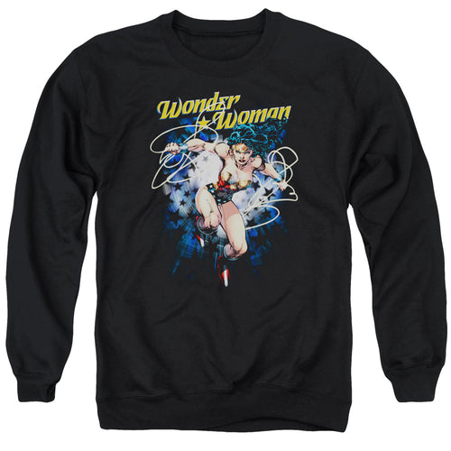Wonder Woman Starburst Crewneck Sweatshirt