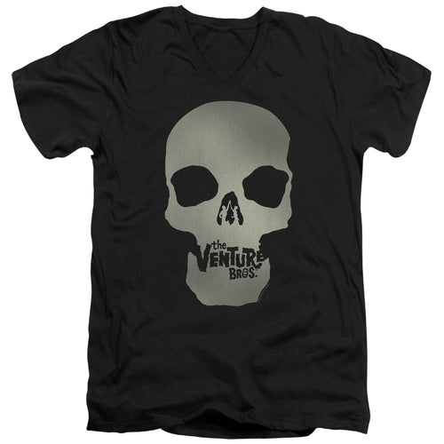 The Venture Bros. Skull Logo V-Neck T-Shirt