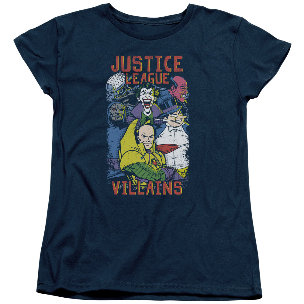 Justice League Villains Womens T-Shirt