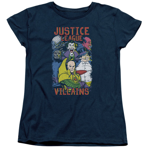 Justice League Villains Womens T-Shirt