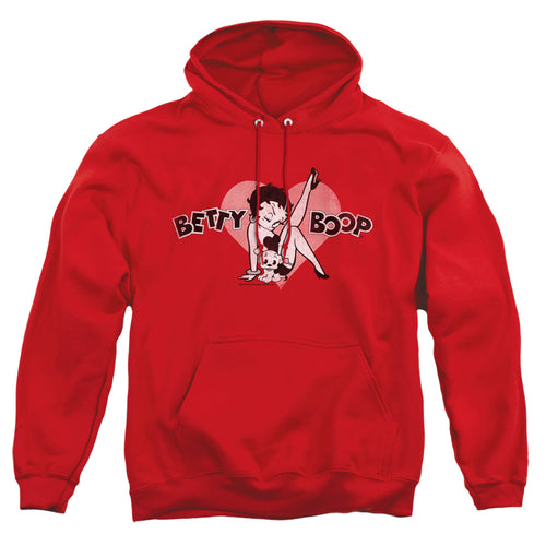 Betty Boop Vintage Cutie Pup Pullover Hoodie