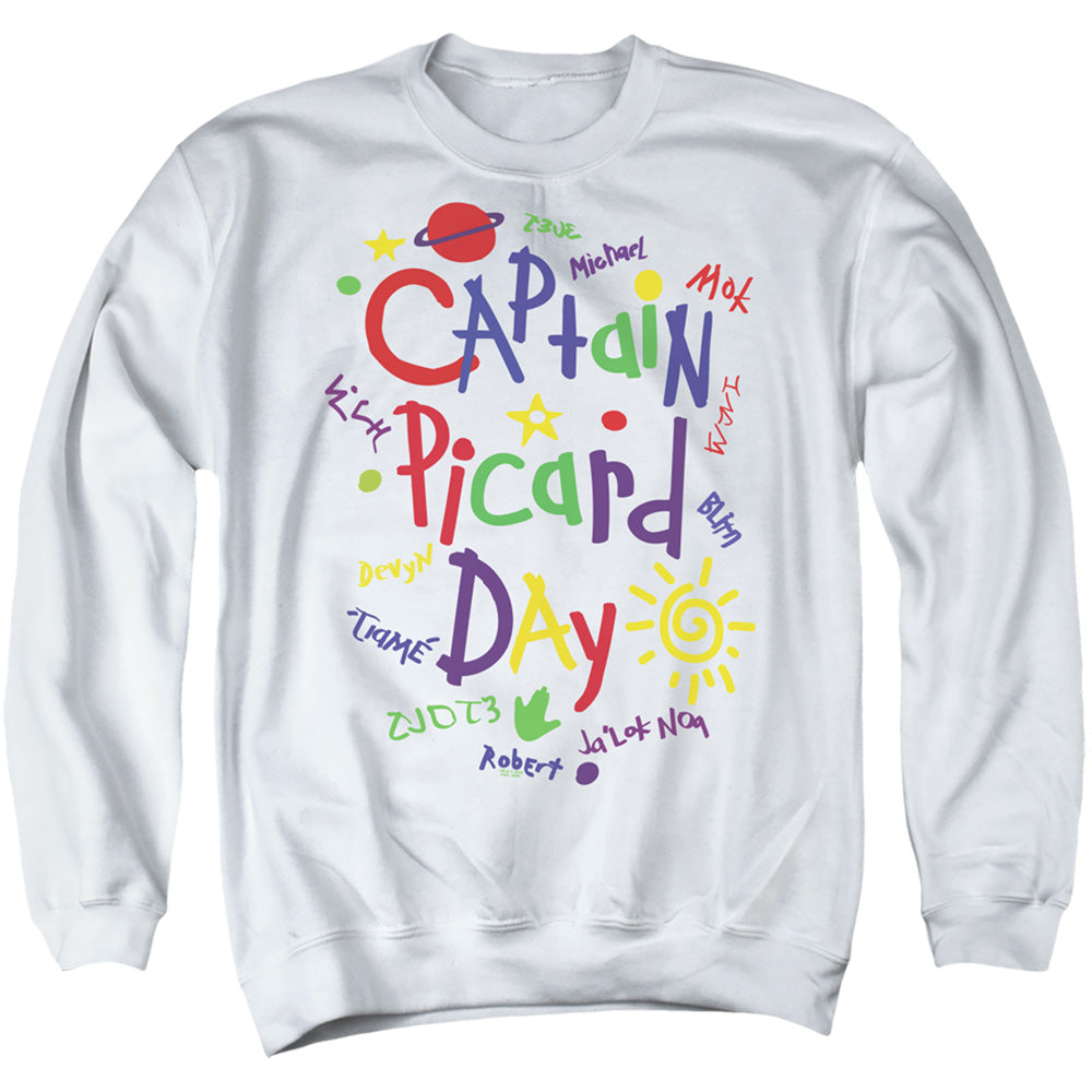 Star Trek Captain Picard Day Crewneck Sweatshirt
