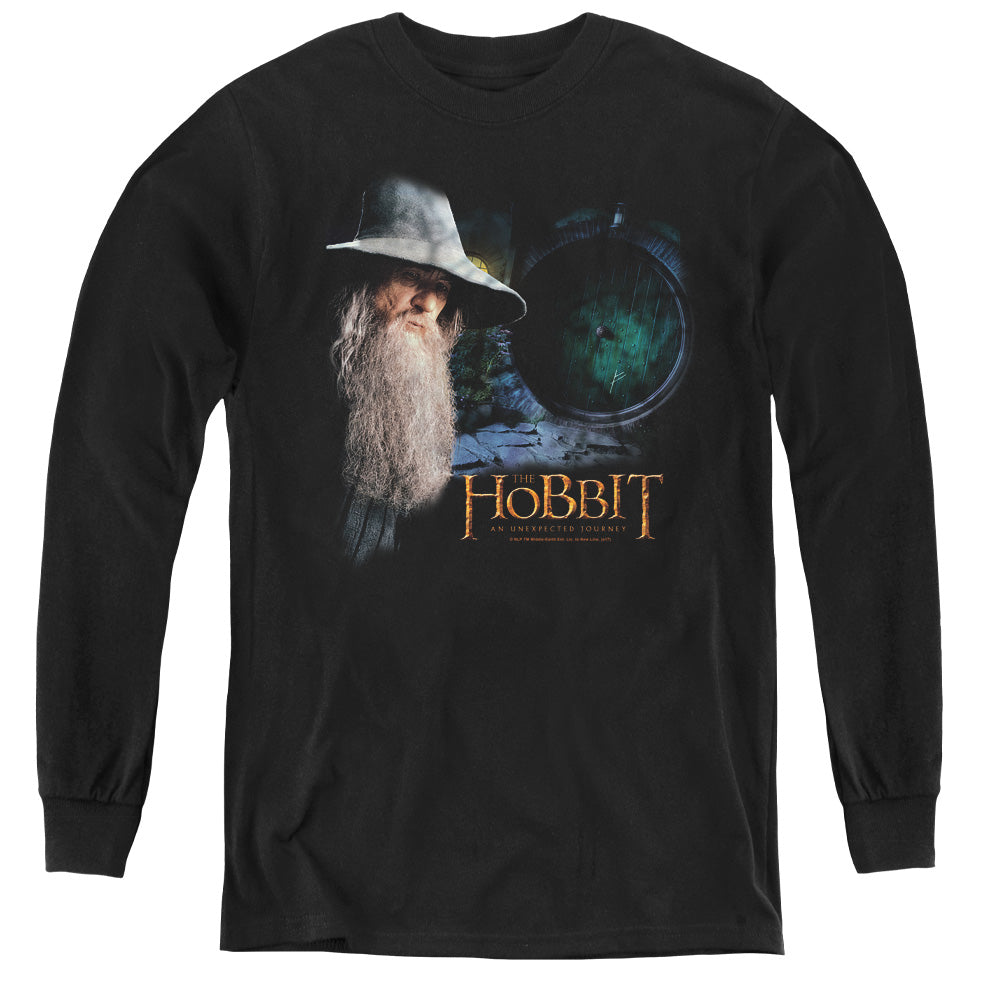 The Hobbit The Door Youth Long Sleeve T-Shirt