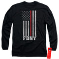 New York City Thin Red Line Long Sleeve T-Shirt