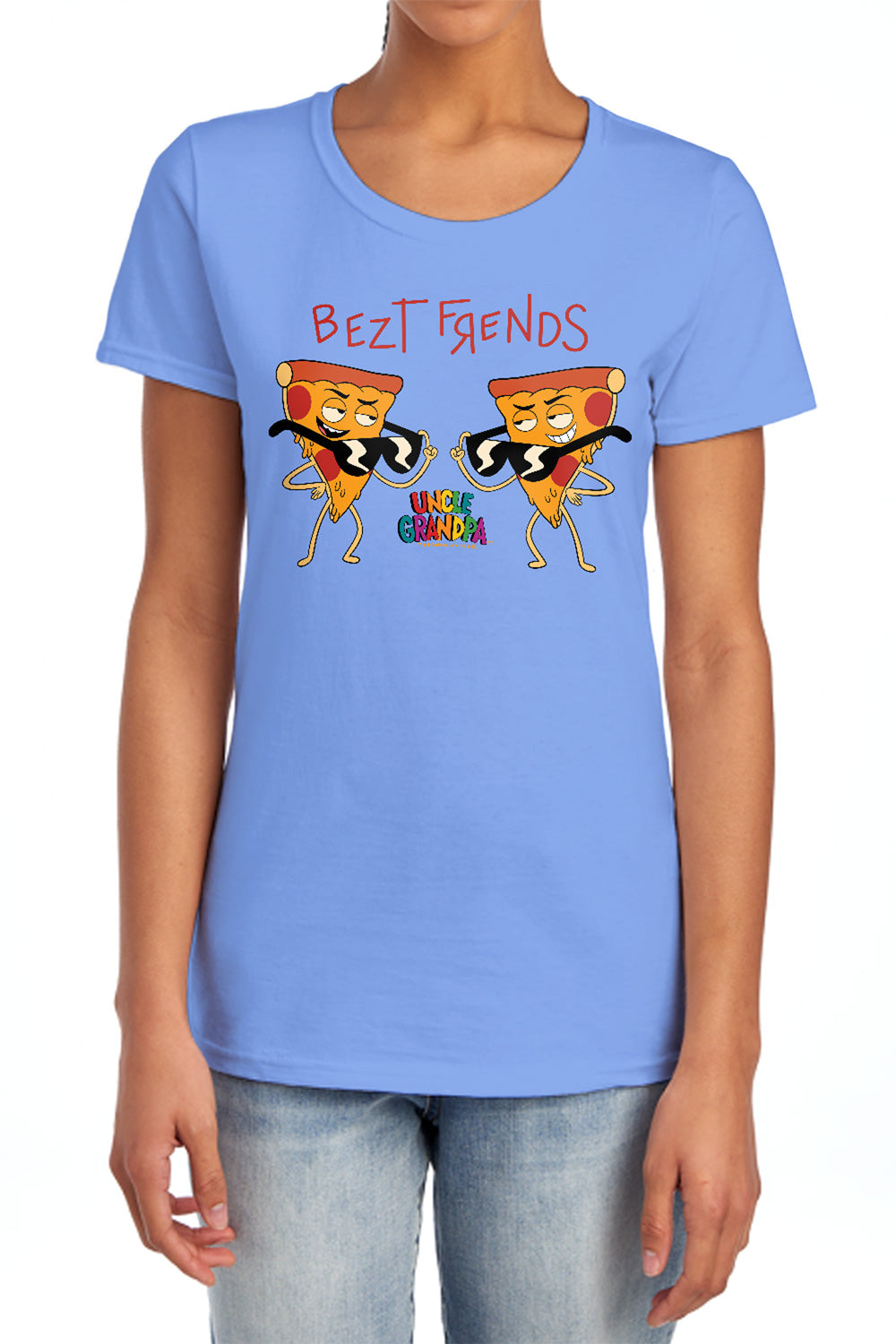 Uncle Grandpa Bezt Frends Womens T-Shirt