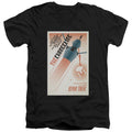 Star Trek Juan Ortiz The Changeling Black V-Neck T-Shirt