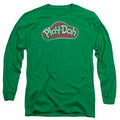 Play-Doh Lid Kelly Green Long Sleeve T-Shirt