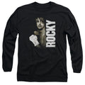 Rocky Painted Portrait Long Sleeve T-Shirt