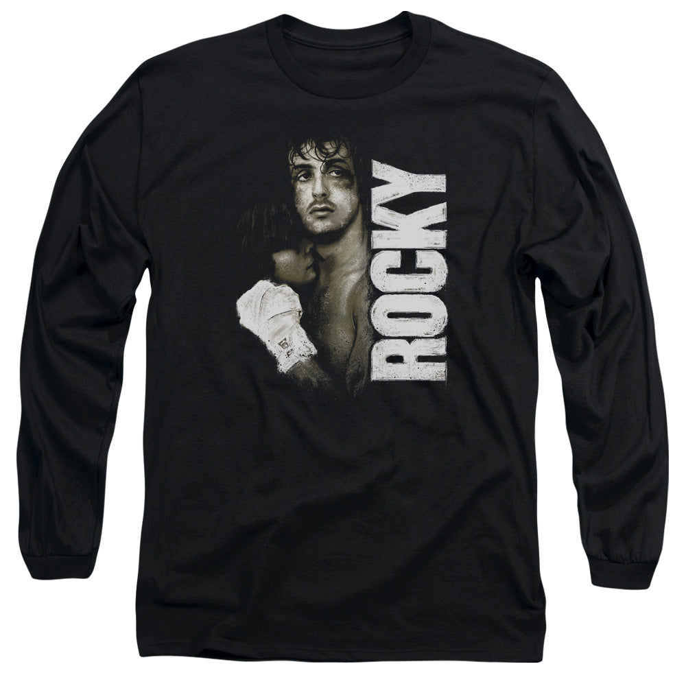 Rocky Painted Portrait Long Sleeve T-Shirt
