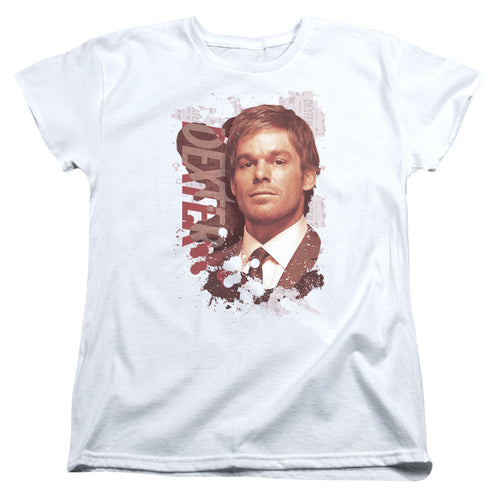 Dexter Splatter Womens T-Shirt