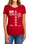 Atari Savage 72 Womens T-Shirt