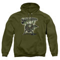 Camo Superman Pullover Hoodie