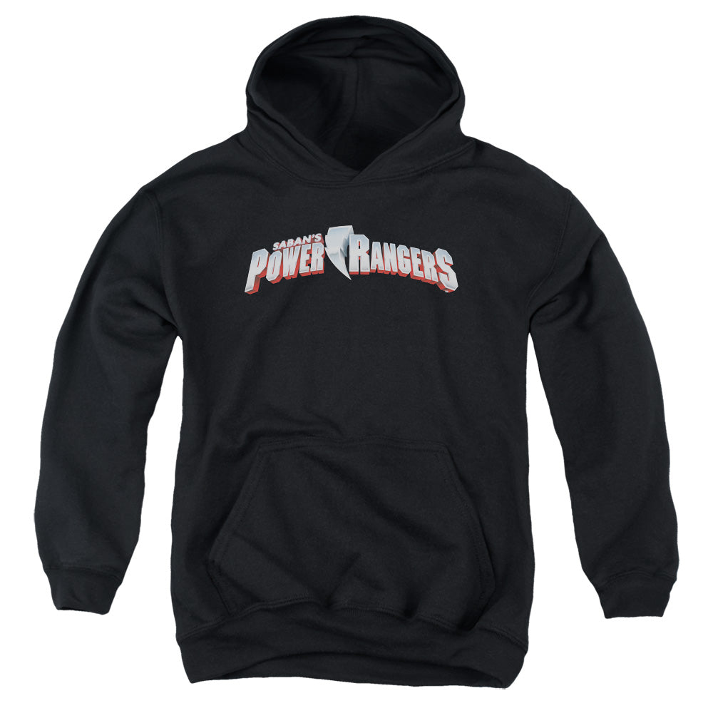 Mighty Morphin Power Rangers New Logo Youth Hoodie