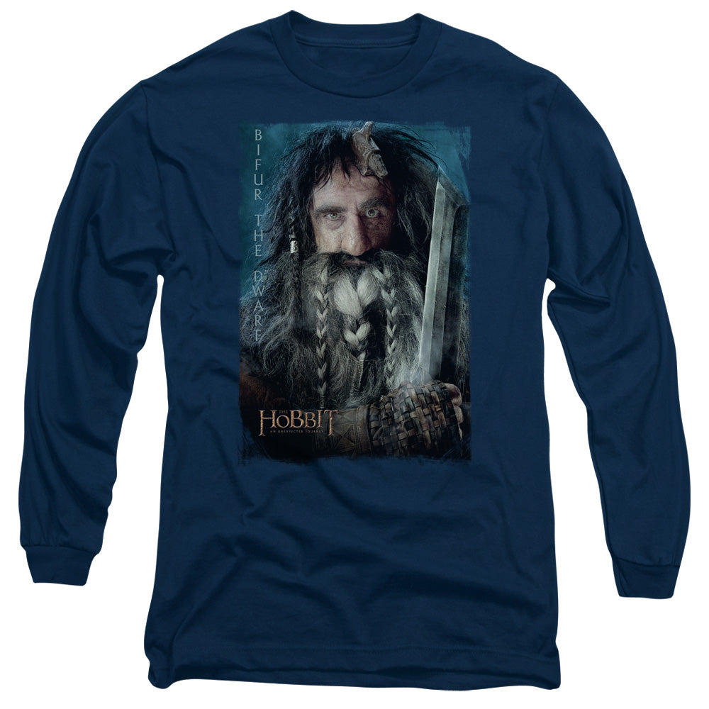 The Hobbit Bifur Portrait Long Sleeve T-Shirt