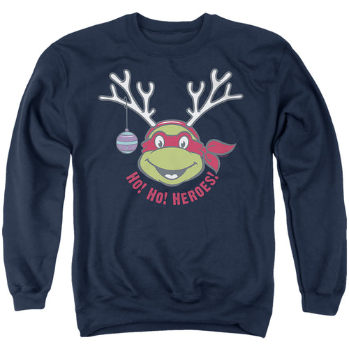 Teenage Mutant Ninja Turtles Ho Ho Heroes Christmas Reindeer Crewneck Sweatshirt