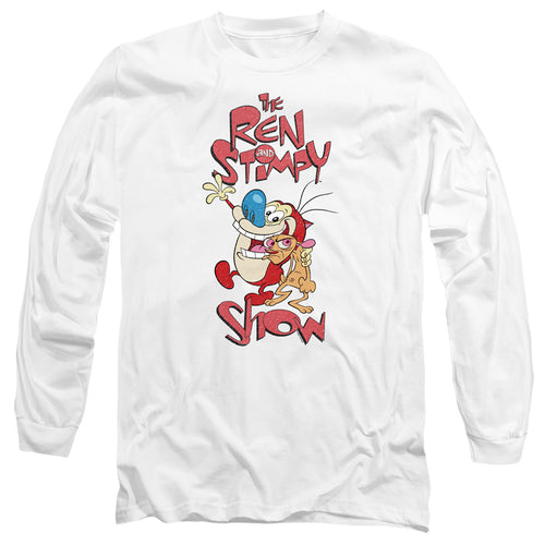 Ren and Stimpy Show Logo Long Sleeve T-Shirt