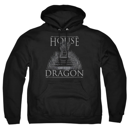House of the Dragon Sword Throne Pullover Hoodie