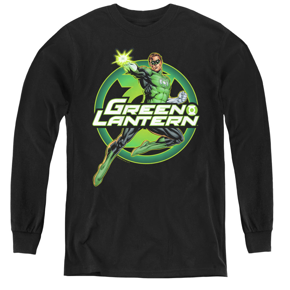 Justice League Lantern Glow Youth Long Sleeve T-Shirt