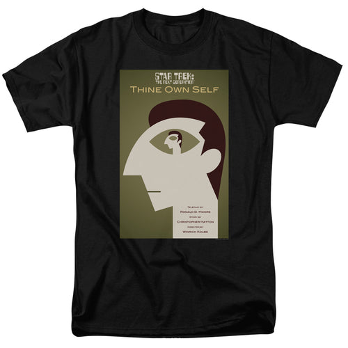 Star Trek Thine Own Self Black T-Shirt
