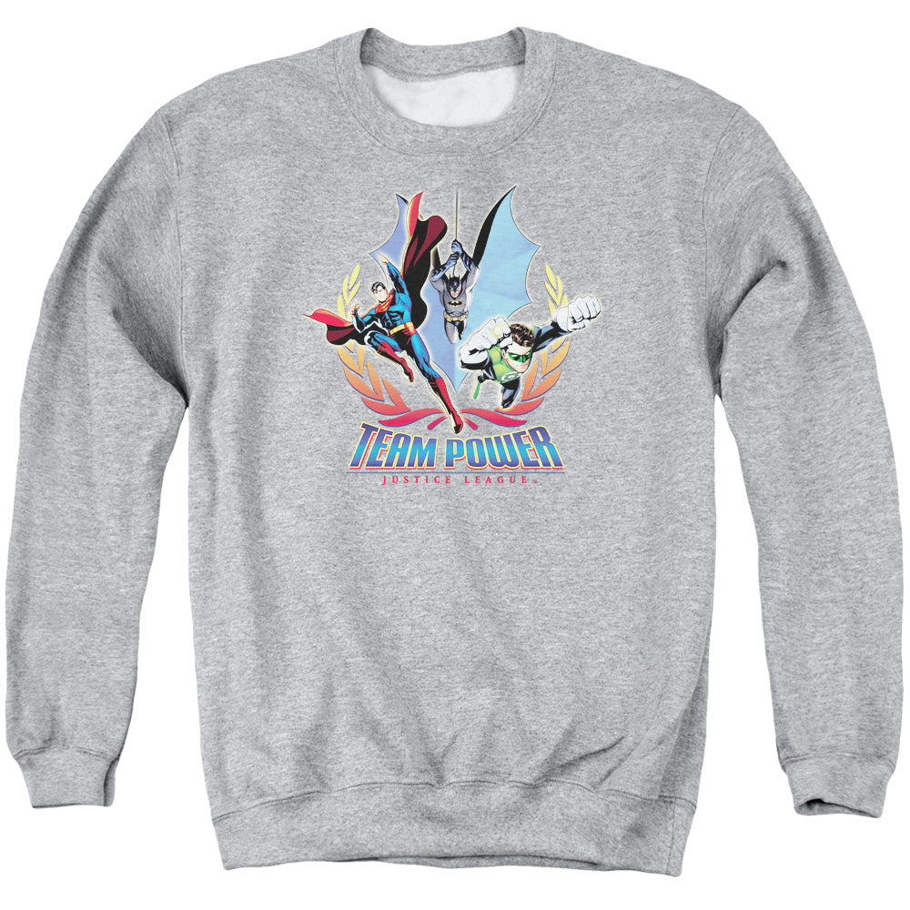 Justice League Team Power Crewneck Sweatshirt