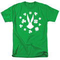 Looney Tunes Bugs Bunny St. Patrick'S Clover Silhouette T-Shirt